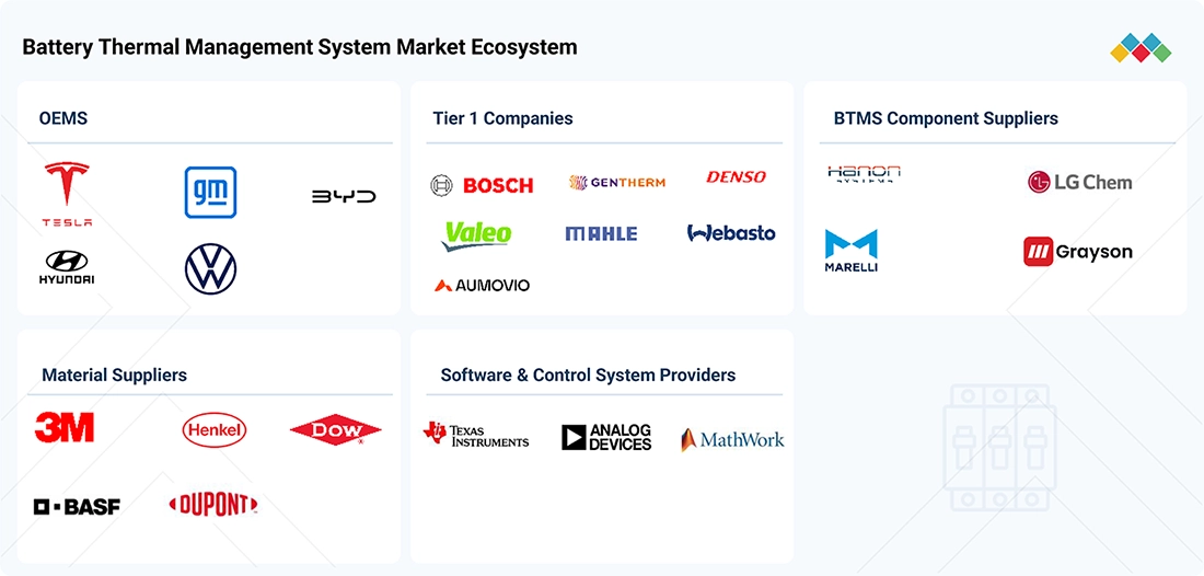 automotive-battery-thermal-management-system-market Ecosystem