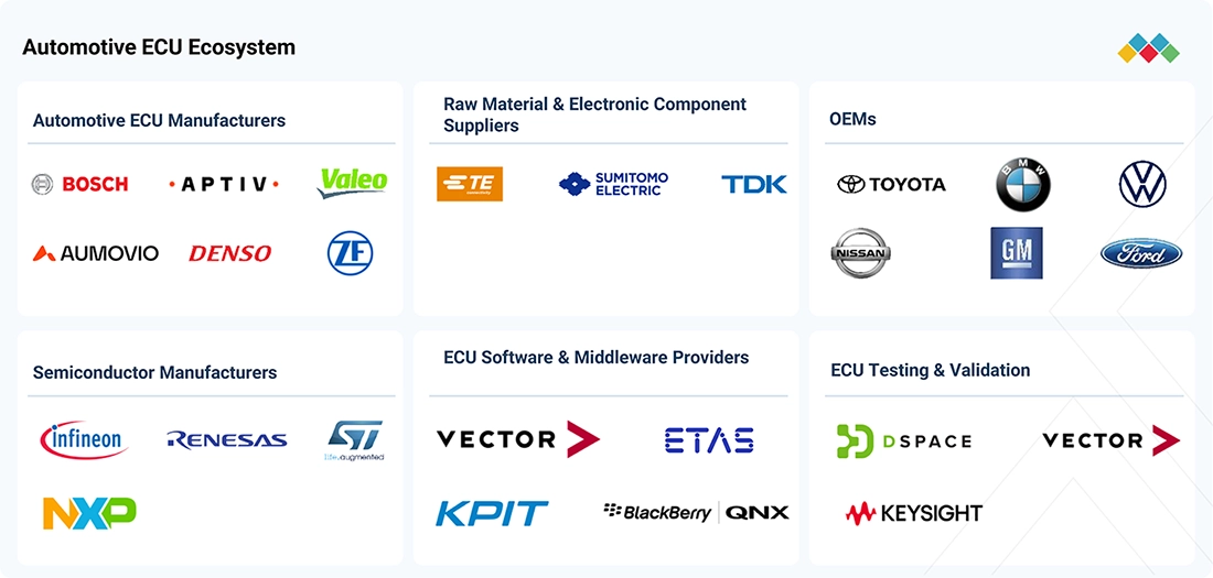automotive-ecu-market Ecosystem