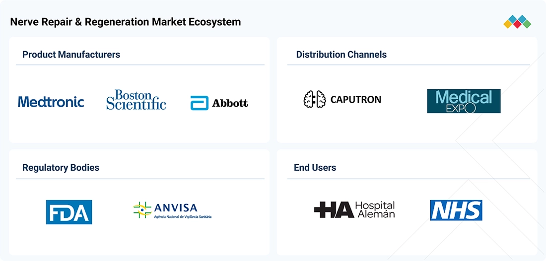 nerve-repair-regeneration-market Ecosystem