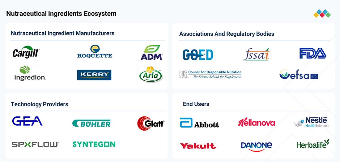 nutraceutical-ingredient-market Ecosystem