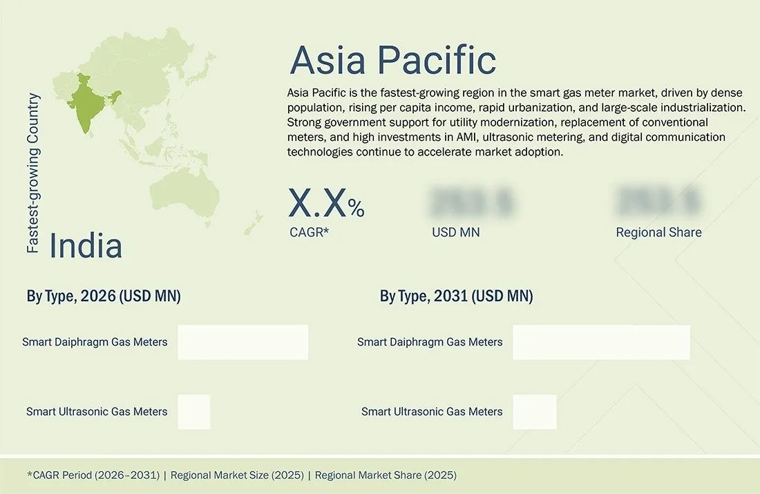 smart-gas-meter-market Regional CAGR, Size, Share smart-gas-meter-market Region